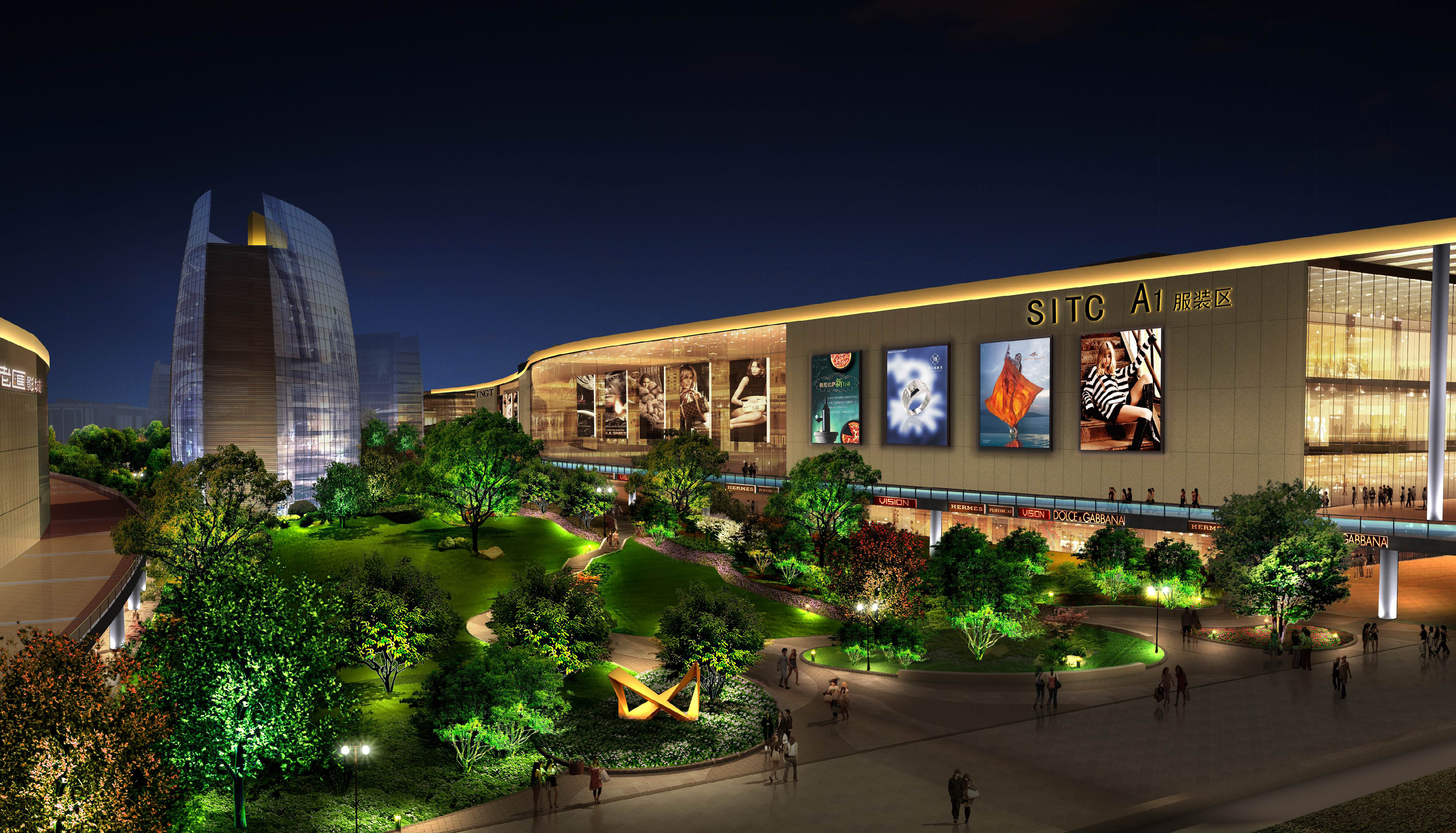 貴陽西南商貿城建筑亮化工程——2019神燈獎申報工程紀實